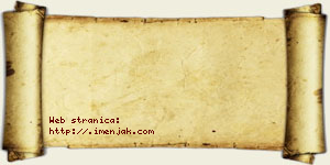 Jagoda Perić vizit kartica